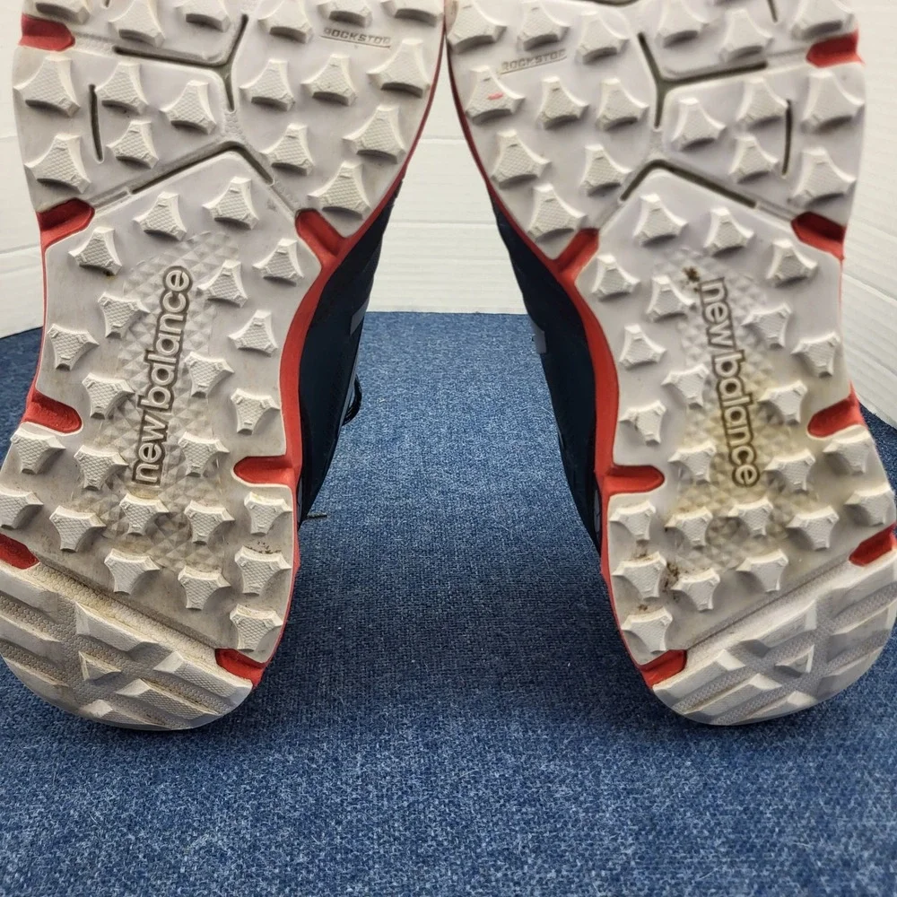New Balance 910v3 Trail Gore-Tex Men 8 2E Wide Blue Running Shoes Hiking Outdoor